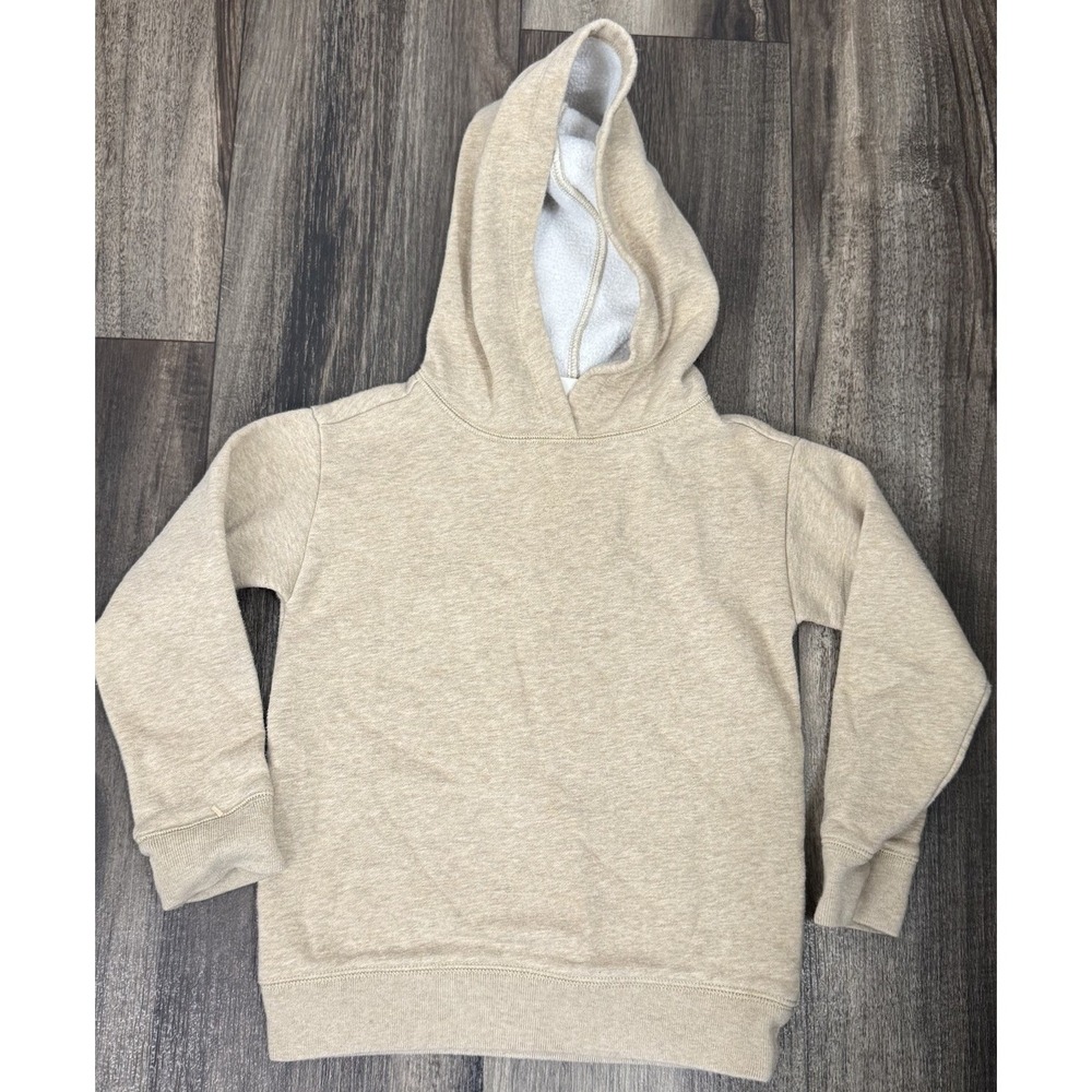 J. Crew Crewcuts Cream Beige Kids Hoodie Size XS